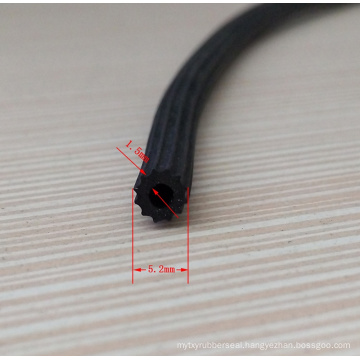 EPDM Rubber Extrusion Profile According to Your Drawing